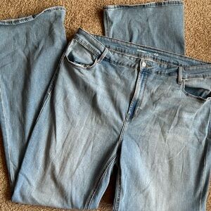 Old Navy Light Blue Denim Pants 18 Tall Flare $15!!!!!!